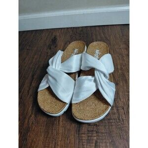 Alegria Rylie Primary Party Size 42 US 11.5/12 Us Cork Sole Comfort White